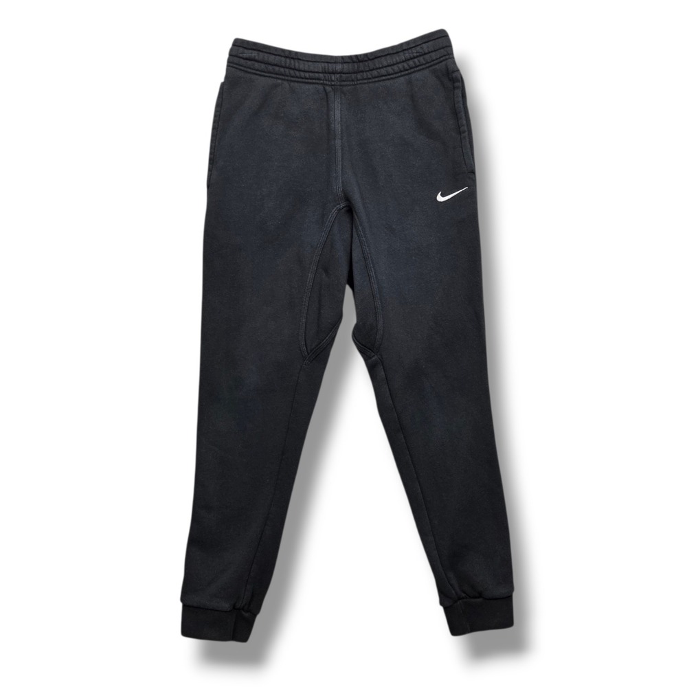 Nike Sportswear Club Fleece Joggers Mens Small STAIN Black Sweatpants 716830-010